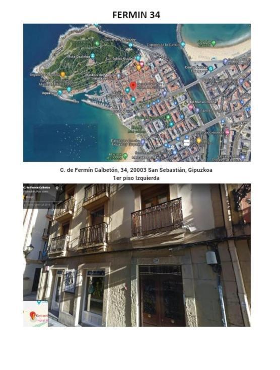 Apartamento Privado En El Corazon De La Parte Vieja ซานเซบาสเตียน ภายนอก รูปภาพ